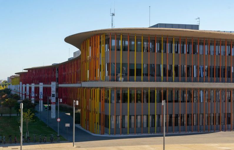 Business Expo - a building that has a lot of windows on it